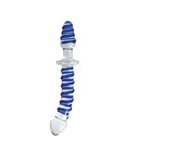 Twisted Love Glass Dildo